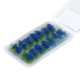 thumbnail image 2 of 14 Unids Simulación Cluster Grass Yotijar Decoración Landscape Ferrocarril Paisaje Flor Cluster Hierba Tufts para Bricolaje Azul, 2 of 7