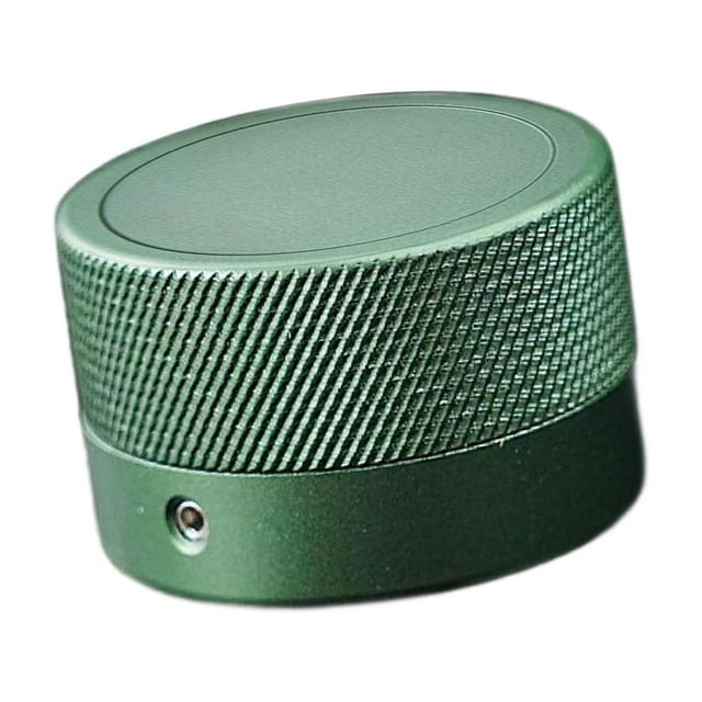 Almencla Billiard Chalk Holder Aluminum Alloy Small Easy to Use Screwed Cap Practical Green