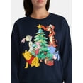 thumbnail image 4 of Disney Women’s Winnie The Pooh Christmas Light-Up Fleece Sweatshirt, Sizes XXS-2XL, 4 of 5