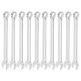 thumbnail image 3 of AMONIDA 10mm Dual Purpose Open Ended Ratcheting Wrench Set Industrial Supplies, 3 of 8