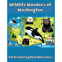 Wildlife Wonders of Indiana: A Kids Coloring Book Adventure, (Paperback ...