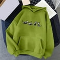 thumbnail image 4 of Sudadera Para Mujer, Sudaderas Con Capucha A La Moda, Suéter Informal de Manga Larga, Tops Con Cordón, Suéter Suelto Ligero, Tops Odeerbi ODB172376, 4 of 5