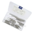 thumbnail image 3 of Cotter Pin Assortment Kit, Split Pins Long Durability Stainless Steel   For  Auto Truck Garage Workshop Repair 90Pcs/Set, 3 of 8