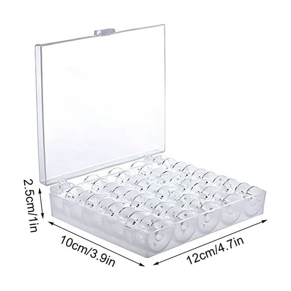 Sewing Machine Bobbins,Plastic Sewing Machine Bobbins With Storage Case Box,Plastic Bobbins,Sewing Machine Case For Home