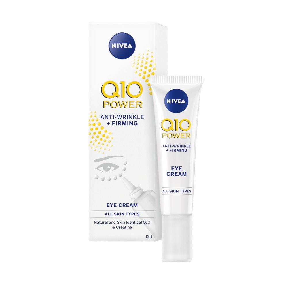 Nivea Q10 Power Anti-Wrinkle + Brightening Eye Cream 15 ml - Walmart.com