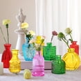 thumbnail image 3 of Jarrones de cristal KOIUEYW, 24 unidades, vintage, para flores, 3 of 7