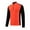 Orange, variant on Haoxianjian Funny Golf Shirts For Men Sweatshirt Men'S Lightweight Breathable And Sport Train Solid Color Zipper Long Sleeve Stand Collar Shirt Fashion Gym Athletic On Clearance