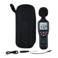 thumbnail image 3 of Medidor de nivel de sonido Medidor de decibeles Rango 30-130 dB Lector de nivel de sonido portátil con bolsa de transporte para fábricas, escuelas y, 3 of 7