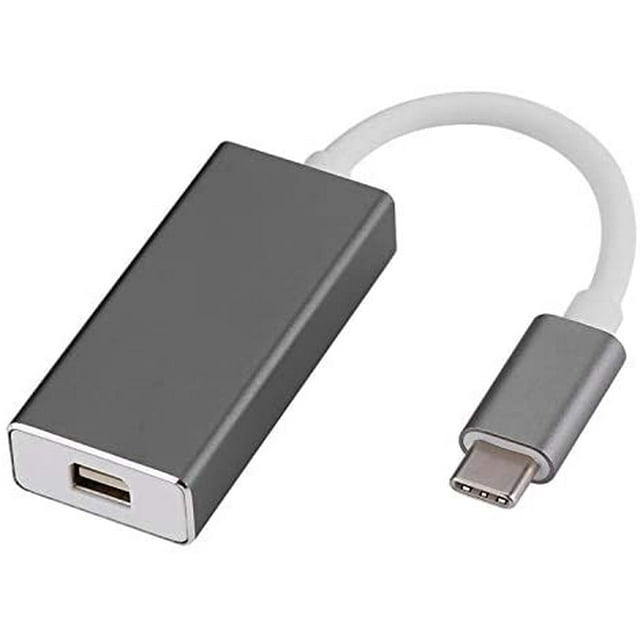 YMY Adaptateur USB C vers Mini Displayport 4K 60Hz, Convertisseur USB Type C vers Mini DP Plug and Play Compatible avec MacBook