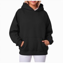 Godom Hoodies for Women Oversized Fleece Sweatshirts Long Sleeve Pullover Tops Fall Outfits with Pocket Fashion Sweatshirt