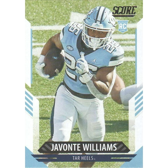 NFL 2021 Panini Score Football    Single Card Javonte Williams #312 (Rookie)