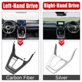 thumbnail image 5 of Panel de cambio de marchas de coche, cubierta protectora de marco, pegatina embellecedora para Toyota RAV4 XA50 2019 2020 2021 2022 2023 2024, accesorios híbridos, 5 of 5