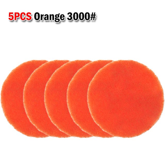 5 Pcs Chiffon de Nettoyage Tampon à Récurer Industriel Tampon de Polissage en Nylon 4 Pouces
