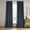 Midnight Blue, variant on Half Price Drapes Signature Amber Gold Grommet Velvet Blackout Curtains (1 Panel), 50WX 108L