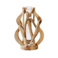 thumbnail image 2 of Decoración hogareña Gwong Terrarium siembra de tubo de ensayo hidropónico Botella de madera Vintage Marco de madera transparente Tubo de ensayo Jarrón para sala de estar Gwong 21079353, 2 of 6