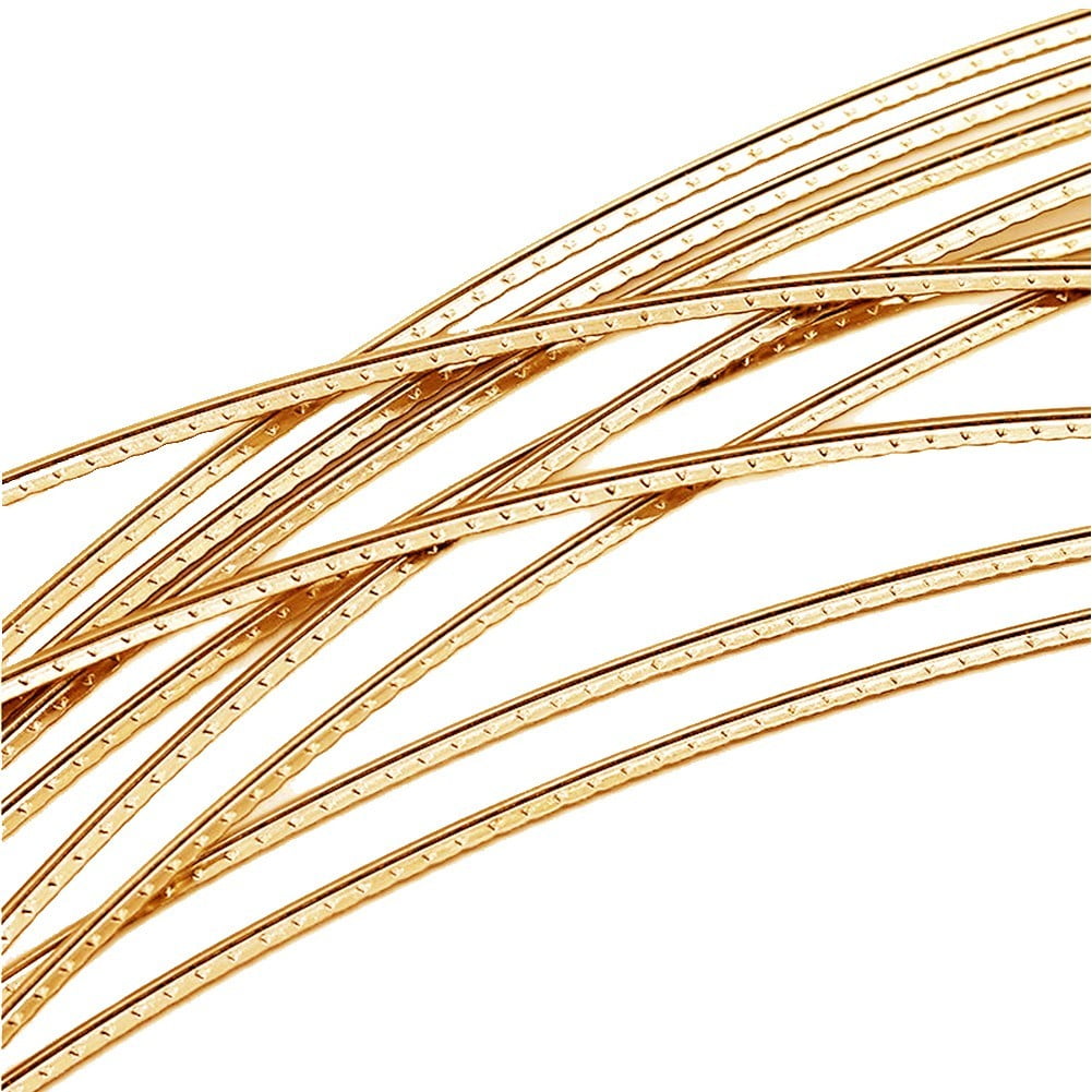Fil De Frette En Laiton Pour Guitare - Tailles 0.6mm à 2.4mm - Pour Ukulélé, Banjo, Mandoline