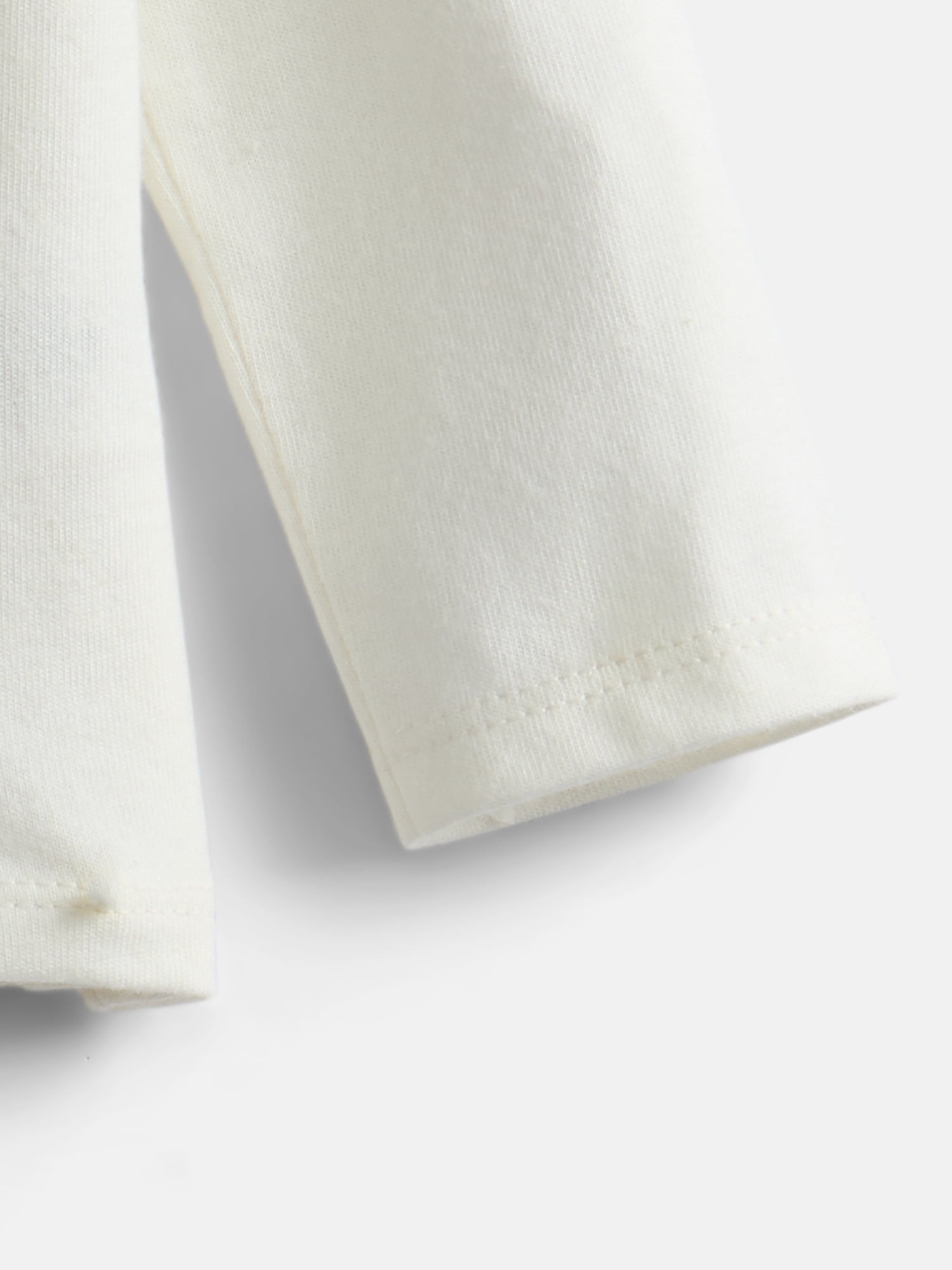 Wonder Nation Baby Girls’ Graphic Tee with Long Sleeves, Sizes 0M-24M