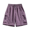 thumbnail image 1 of Birdeem Mens Shorts Mens Summer Casual and Comfortable Drawstring Pocket Elastic Waist Shorts, 1 of 9
