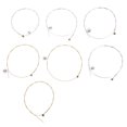 thumbnail image 3 of Eease 7pcs Lyre Harp String Replacement Metal String Musical Instrument Accessories for Lyre Harp Harpsichord Dulcimer Zither Stringed Instrument, 3 of 10