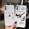 thumbnail image 4 of Funda suave transparente Nike AJ para iPhone 12/Pro Max/Mini/6/7/8/Plus/X/XR/Xs Max/i11/SE2, 4 of 4