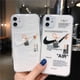 thumbnail image 4 of Funda suave transparente Nike AJ para iPhone 12/Pro Max/Mini/6/7/8/Plus/X/XR/Xs Max/i11/SE2, 4 of 4