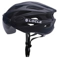 thumbnail image 2 of LOCLE-casco de ciclismo con gafas magnéticas para hombre y mujer, casco con visera extraíble para bicicleta de montaña y carretera, talla M/L/XL Fivean Cascos de ciclismo, 2 of 2