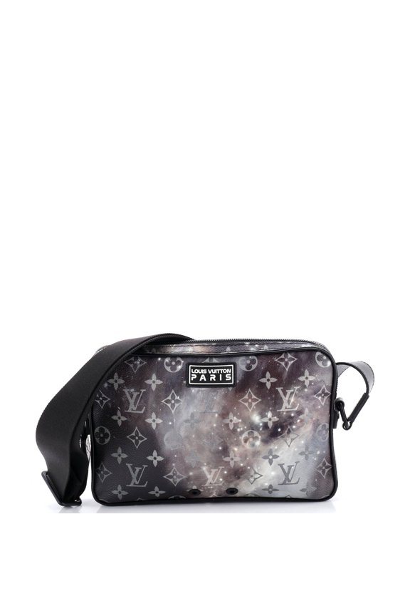 Pre-Owned Alpha Messenger Bag Limited Edition Monogram Galaxy Canvas By Rebag