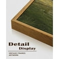 thumbnail image 5 of Vintage Landscape Framed Wall Art 16x24in3pcs Large The Vast Grassland Retro Classic Paints Rustic Farmhouse Living Room Bedroom Natural Framed, 5 of 7