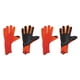 thumbnail image 2 of Guantes de portero de fútbol para niños Wosthever antideslizantes naranja Adulto 8 2Conjunto, 2 of 6