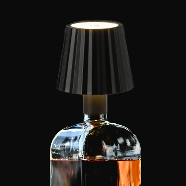 Lámpara de mesa Lámpara de escritorio regulable Lámpara de noche recargable moderna Lámpara de escritorio de oficina para trabajar en casa Dormitorio negro
