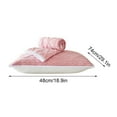 thumbnail image 3 of Birdeem Pillowcase Pillowcase for Adult and Double Spring Student Home Selection 7 Colors Optional Warm and Comfortable Sleep, 3 of 8