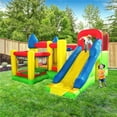 thumbnail image 1 of ALEKO Large Castle Bouncy House Jump and Slide Inflatable Bouncer with UL Blower, 1 of 11