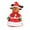 C, variant on Singing and Dancing Christmas Hat Electric Swing Moving Glowing Santa Hat Plush Funny Xmas Toy Hat Musical Christmas