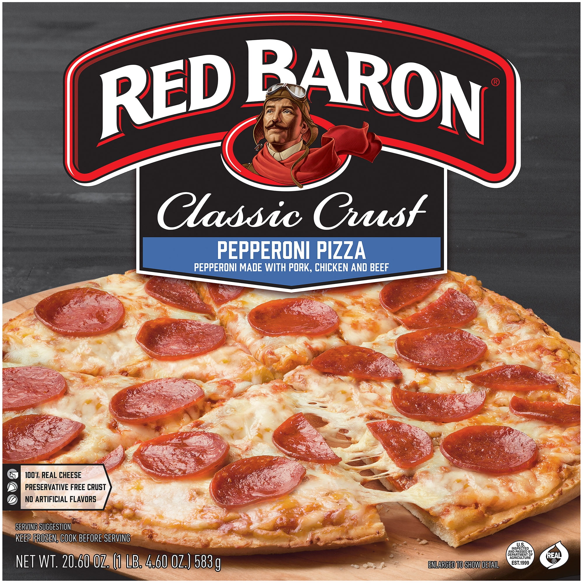 Featured image of post Steps to Make Red Baron Classic Crust Pepperoni Pizza Nutrition