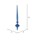 thumbnail image 3 of Vickerman M183302G 12 Po. Embout de Cupola Pailleté Bleu 3 par Sac, 3 of 3