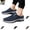 Blue, variant on Sneakers for Men Orthopedic Sport Design Close Toe Sneakers Backless Breathable Fashion Casual Shoes