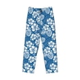 thumbnail image 4 of Xecao Leaves And Flowers Men's Straight Lounge Pajama Pants: The Ultimate in Comfortable Sleepwear, 4 of 9