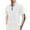 c01White, variant on USNSM Men's Quarter Zip Shirts Short Sleeve Casual Ribbed Knitted Golf Shirt Solid Color Summer Beach Slim Fit Tops Blue XXXL