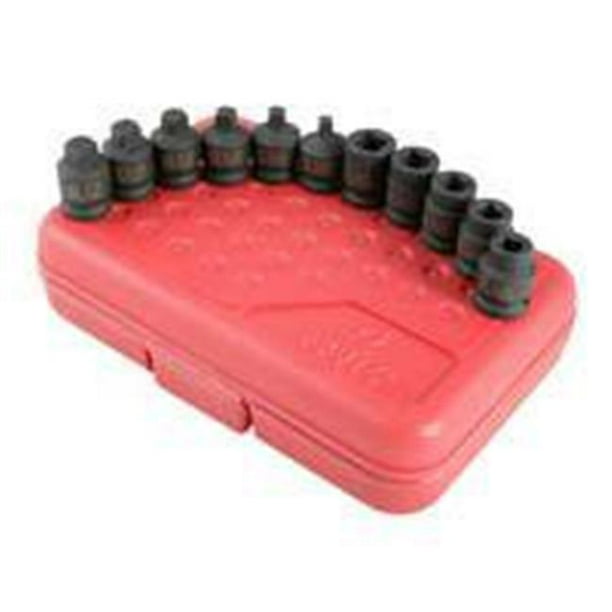 Sunex Tools 3841 11 Piece Pipe Plug Socket Set 3/8 Inch Drive Walmart