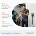 thumbnail image 6 of ChargePoint Level 2 240V, 50 Amp Electric Vehicle Charging Station with Flexible Amperage Settings, 6 of 10