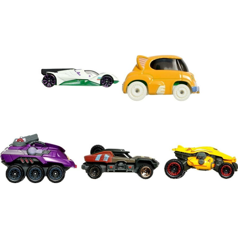 Disney Pixar Lightyear Hot Wheels 5-Pack Bundle: Character