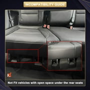 Car Seat Covers for Hyundai 5 Seats, Waterproof Pu Leather Auto Cushion Protector Front Rear Seat Full Set for Elantra Tucson Sonata Kona NEXO Beige