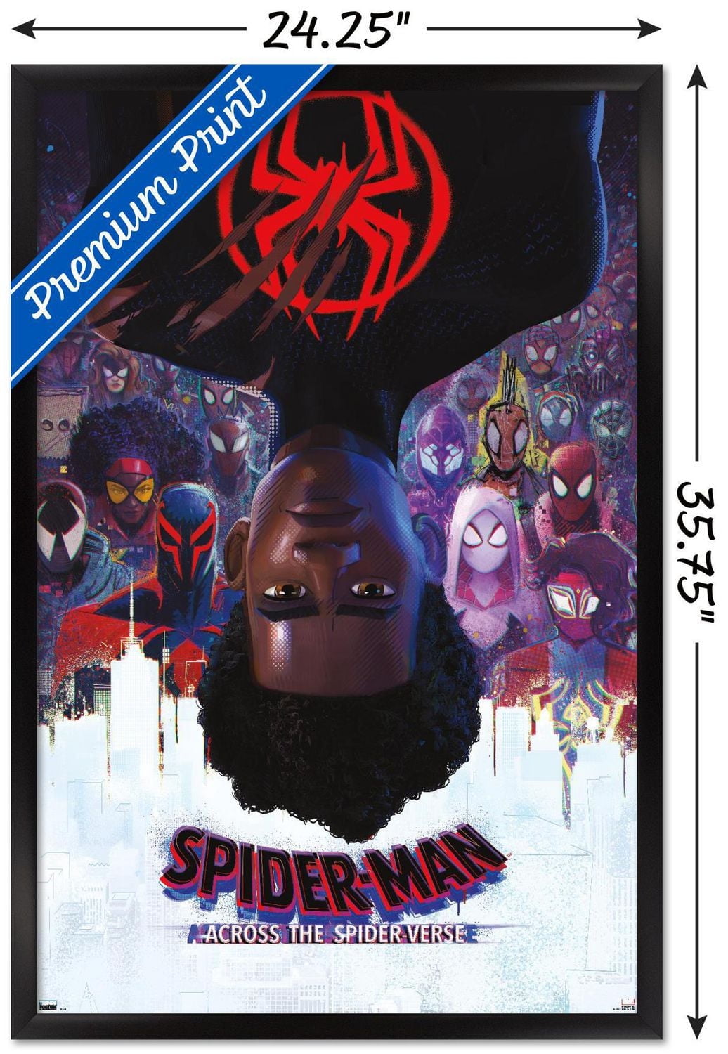 Marvel Spider-Man: Across the Spider-Verse - Official One Sheet Wall Poster, 22.375" x 34"