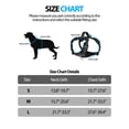 thumbnail image 5 of Emperor Pets Black Dog Harness Medium Sized Dog - No Pull Dog Harness with 2 Leash Clips, Premium Oxford Soft Padded Harness Medium Size Dog, Medium Dog Harness (M, Black), 5 of 10