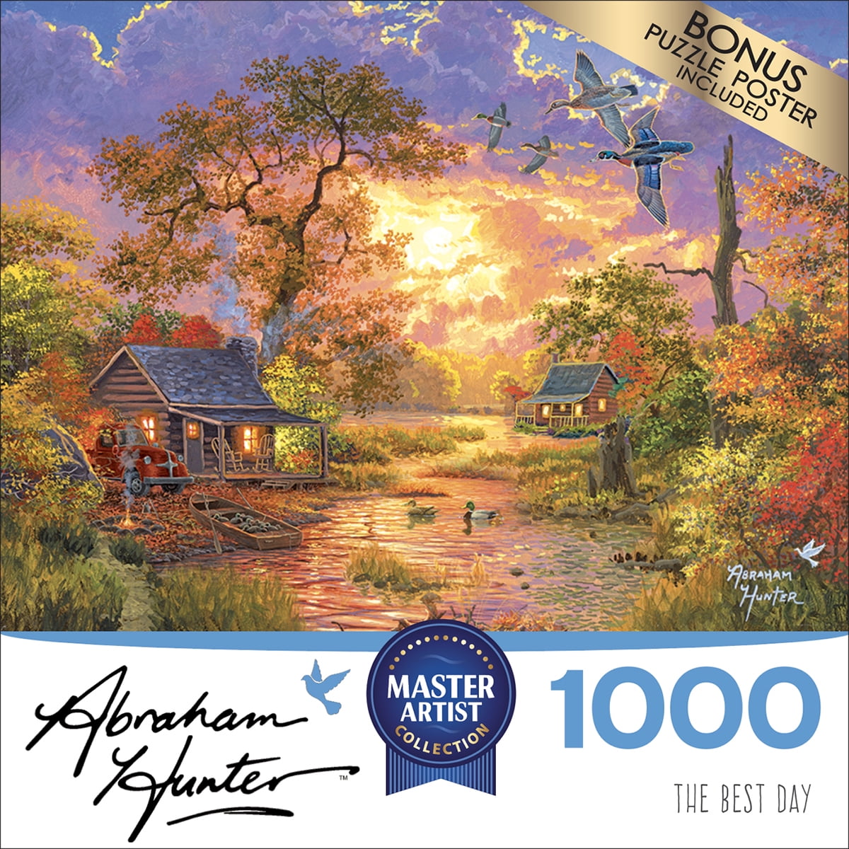 Abraham Hunter 1000 Piece Jigsaw Puzzle The Best Day