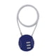thumbnail image 5 of 5 piezas de 3 dígitos de combinación de candado de alambre para cochecito, candado impermeable, candados de cable, candado de casillero ligero, candado de puerta flexible para equipaje escolar, 5 of 5