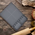 thumbnail image 4 of Non-Stick Silicone Grill Mat for BBQ, Oven & Baking 16.5 x 11.8 Inch Heat-Resistant Cooking Mat with Oil Drip Protection & Easy Cleanup Akmoler | Silica Gel, Color, 4 of 9
