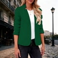 thumbnail image 2 of HNMKIU Solid Long Sleeve Button Knit Cardigan Jacket Casual Formal Womens Open Front Cover Up GN1 - XXXXXL, 2 of 8