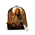 thumbnail image 2 of M3GAN Horror Film Bag Double Shoulder Backpack School Travel Bag Unisex Zipper Oxford Bag, 2 of 3