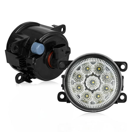 BSBSDJB LH RH Pair LED Fog Lights Front Bumper Driving Lamps for 2007-2014 Ford Expedition